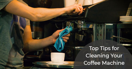 Keeping espresso machine clean