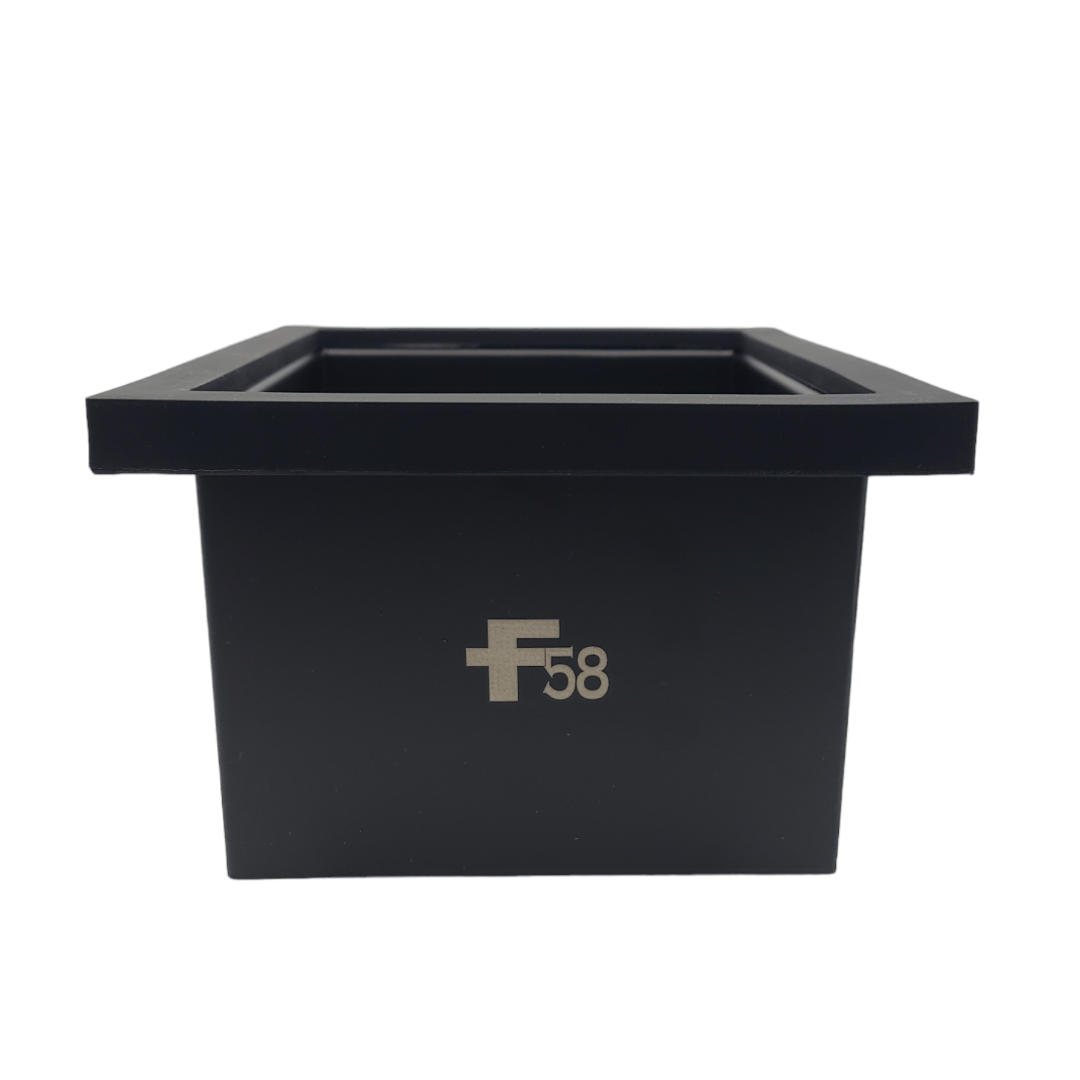 Square Bottomless Knock Box Chute