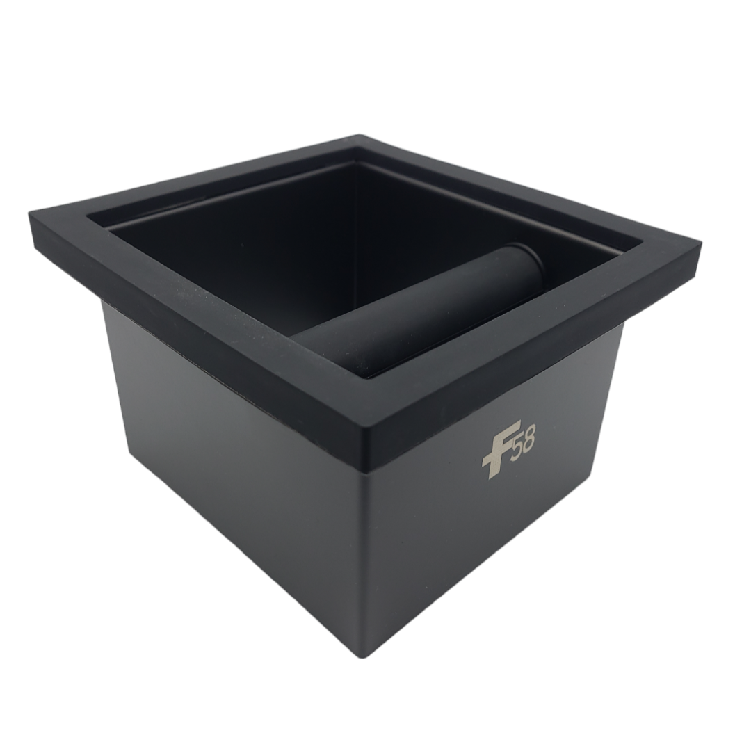 Square Bottomless Knock Box Chute