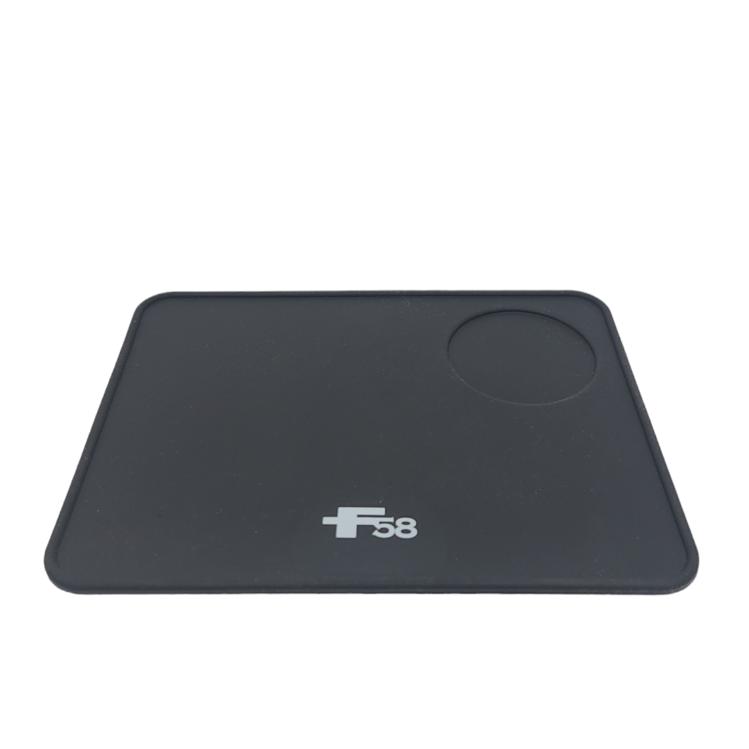 Black Silicone Flat Tamping Mat