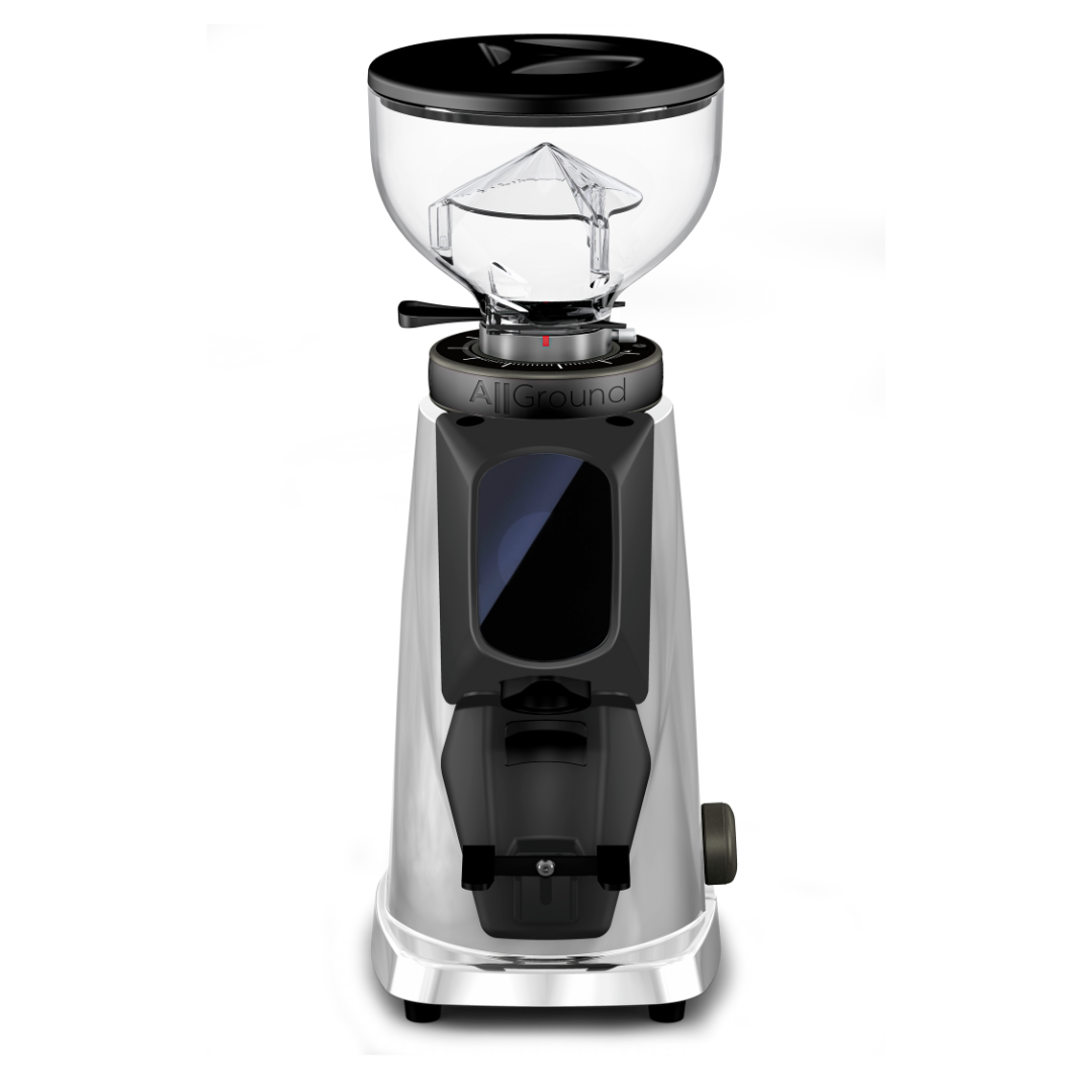 Fiorenzato AllGround Sense Coffee Grinder Bright Silver