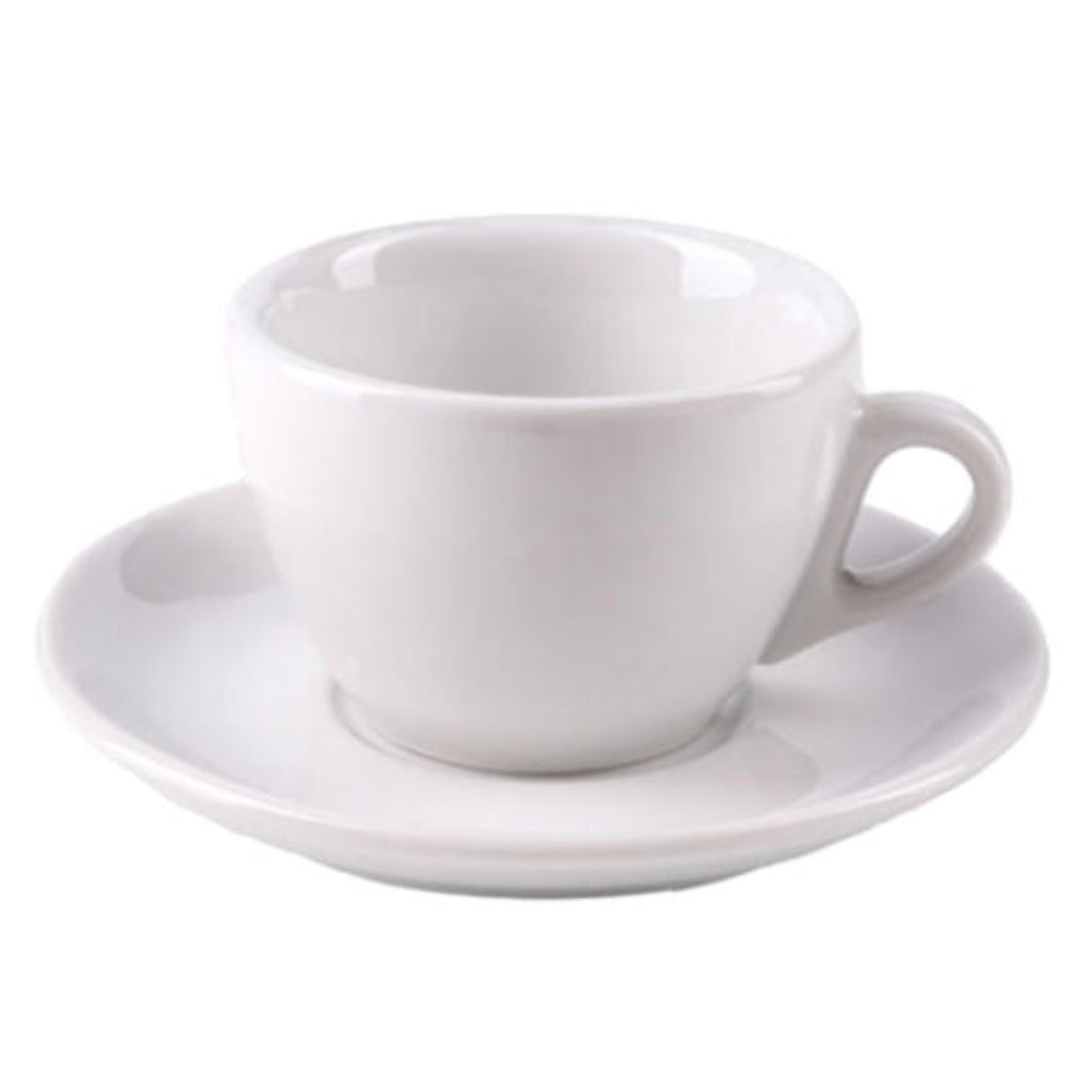 Aosta Line - White Porcelain Cups