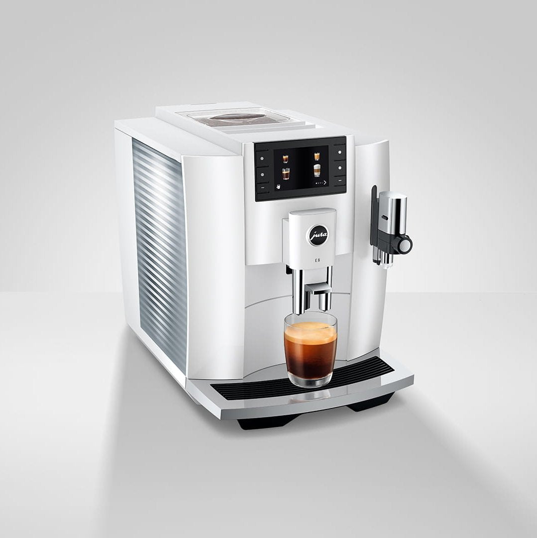 Jura E8 Piano White Latest Version