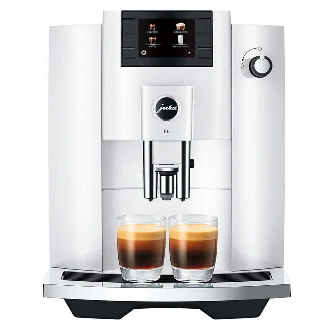 Jura E6 Piano White