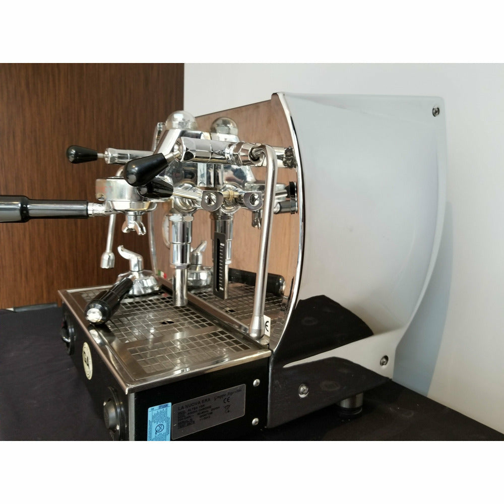 Euro-Milan Distributing La Nuova Era - Altea 1 group -Chrome - Espresso Machine - Made in Italy