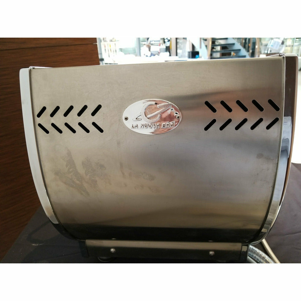 Euro-Milan Distributing La Nuova Era - Altea 1 group -Chrome - Espresso Machine - Made in Italy