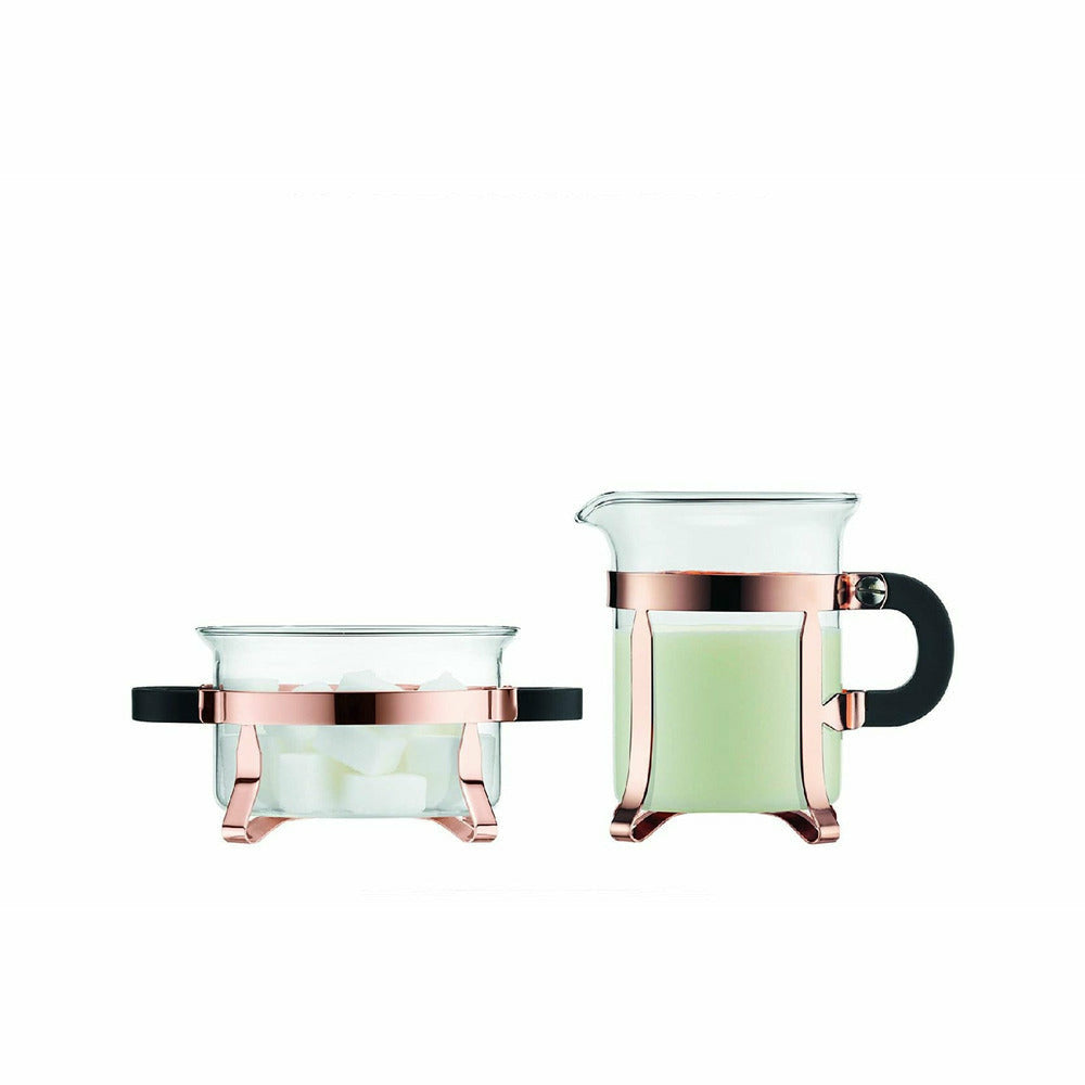 Faema Canada COPPER Bodum Chambord Classic Sugar and Creamer Set