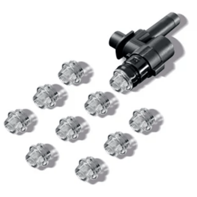 Faema Canada Set for F9 / A9 / A900 / A7 / A700 / ENA 8 / ENA Micro 90 Article No 72595 JURA Interchangeable Milk Spout