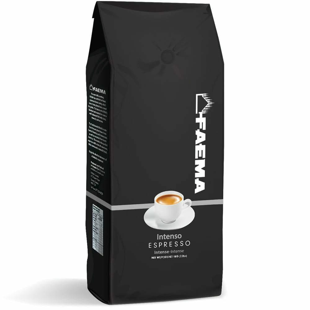 Faema Coffee 1 Kg/ 2.2 lbs Intenso Espresso Beans