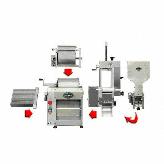 Italgi Pasta Sheeter Attachment Italgi V4 Sheeter - Modula C200 Attachment