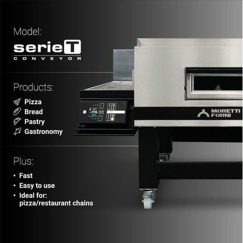 Moretti Forni Ovens SerieT - T75E Conveyor