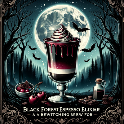 Enchanting Black Forest Espresso Elixir: A Halloween Special by Faema