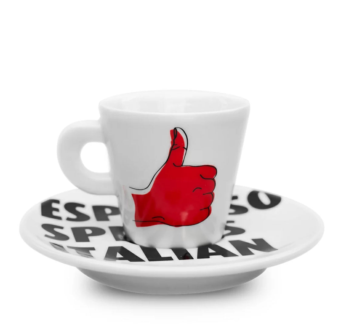 Espresso Speaks Italian Cups (Set of 6)