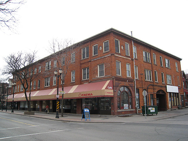 Faema Hamilton showroom storefront
