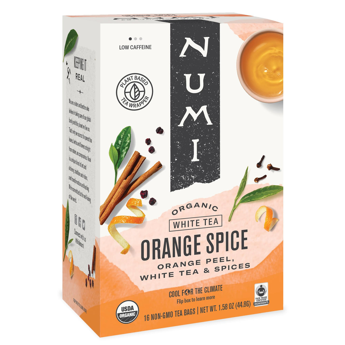 Organic Orange Spice White Tea