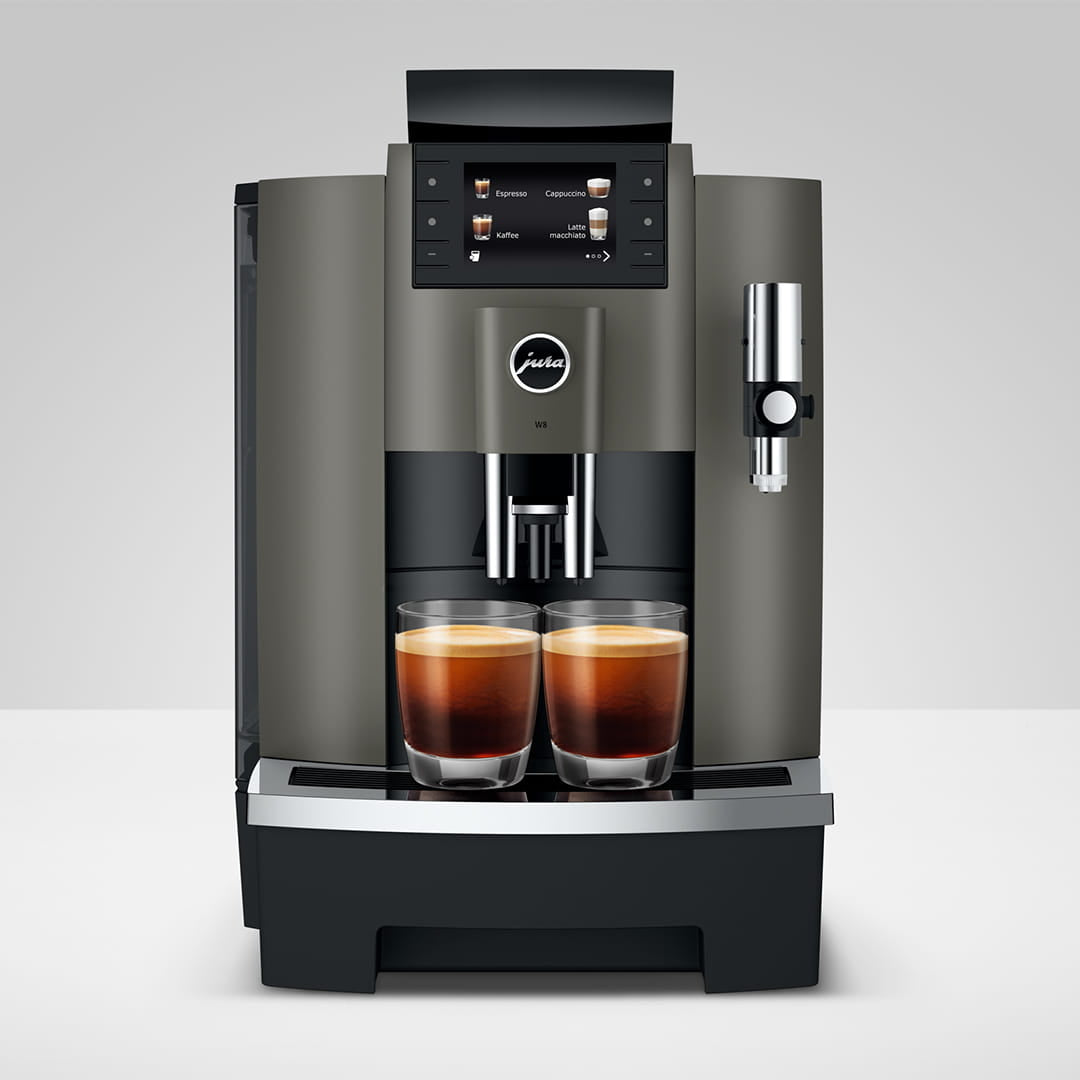 Jura W8 Dark Inox Coffee Machine