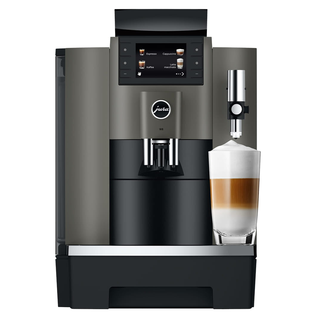 Jura W8 Dark Inox Coffee Machine