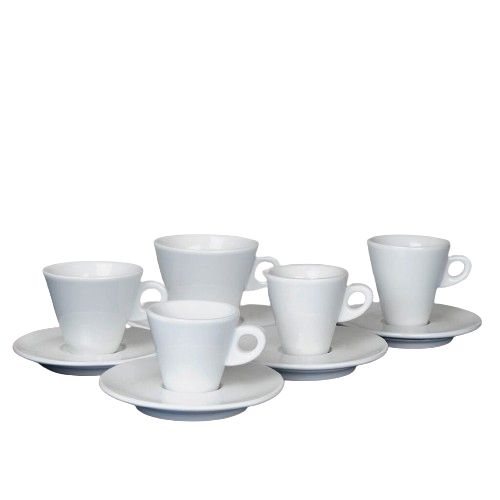 Leone Line - White Porcelain Cups