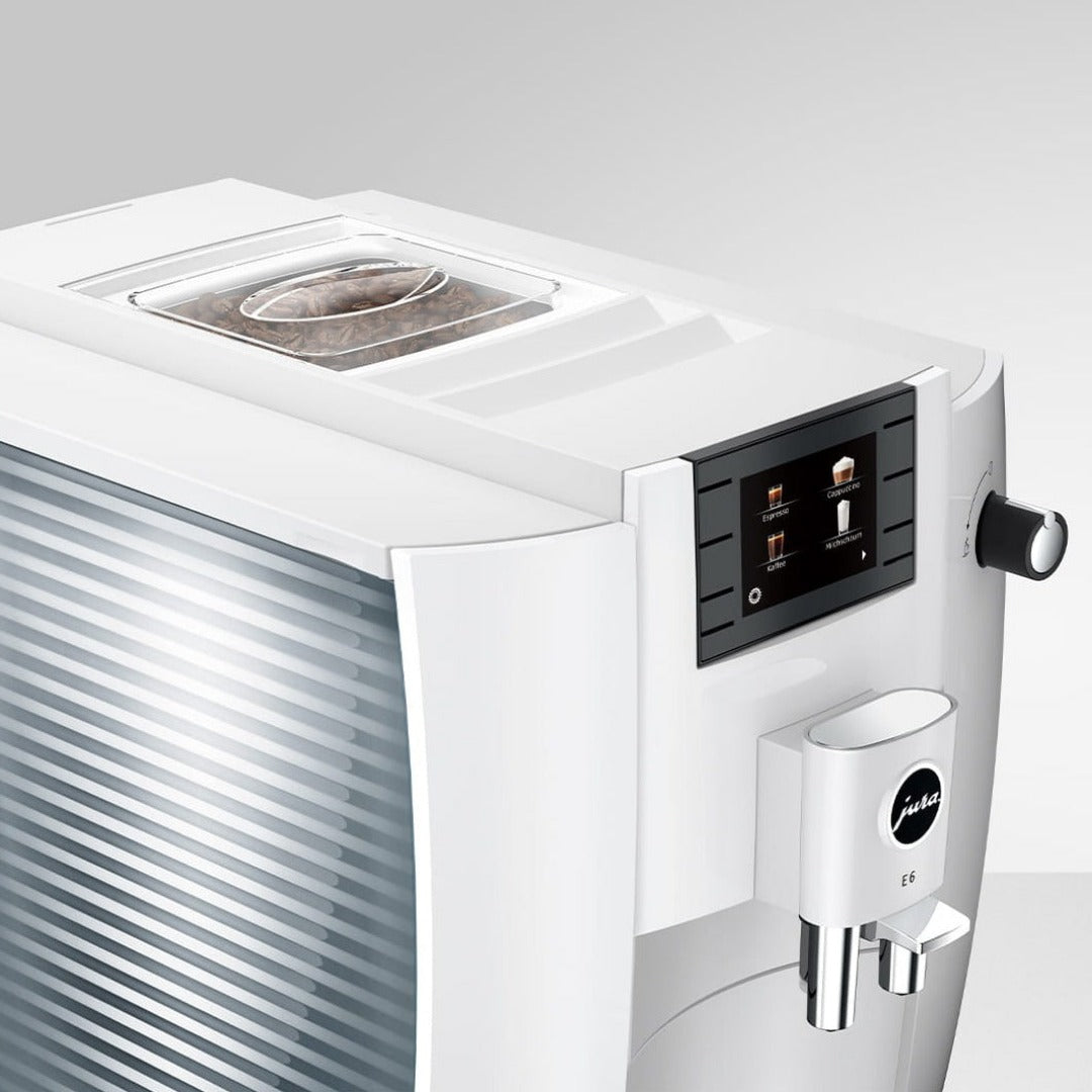Jura E6 Piano White