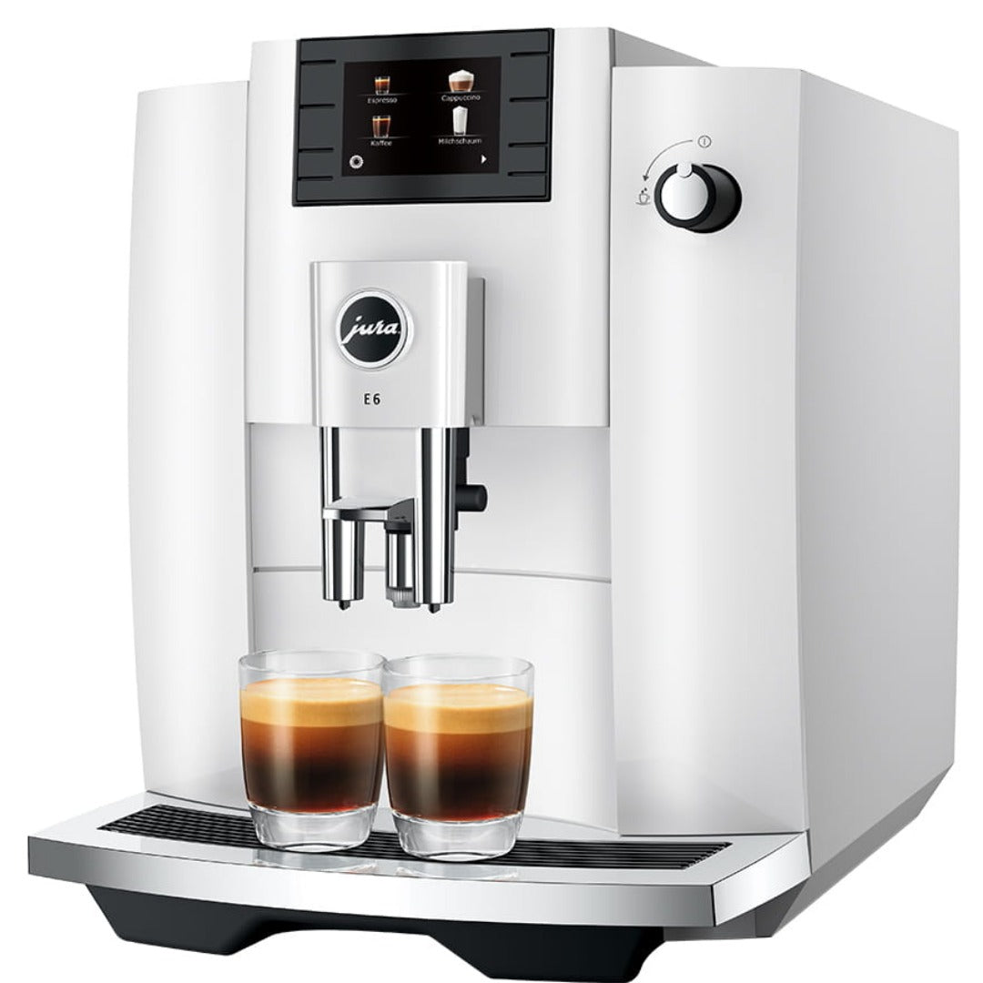 Jura E6 Piano White
