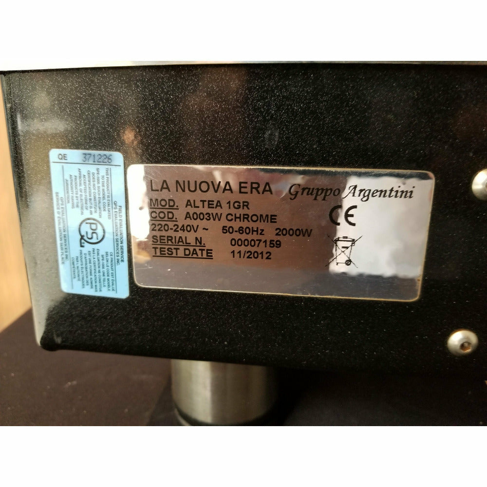 Euro-Milan Distributing La Nuova Era - Altea 1 group -Chrome - Espresso Machine  - Made in Italy
