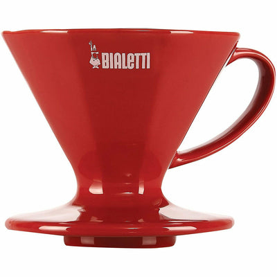 Faema Canada Red Bialetti Pour-Over Coffee Maker Cup