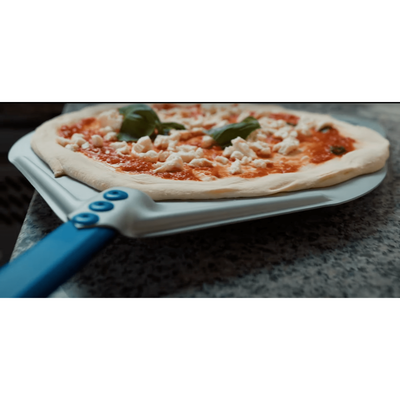Gi Metal Pizza Tools GI Metal Azzurra Aluminum Round Pizza Peel