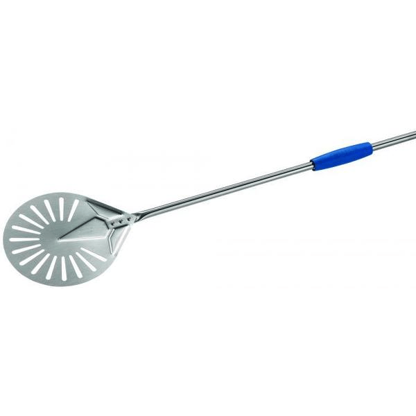 Gi Metal Pizza Tools GI Metal Azzurra Stainless Steel Perforated Small Pizza Peel 9" x 59"