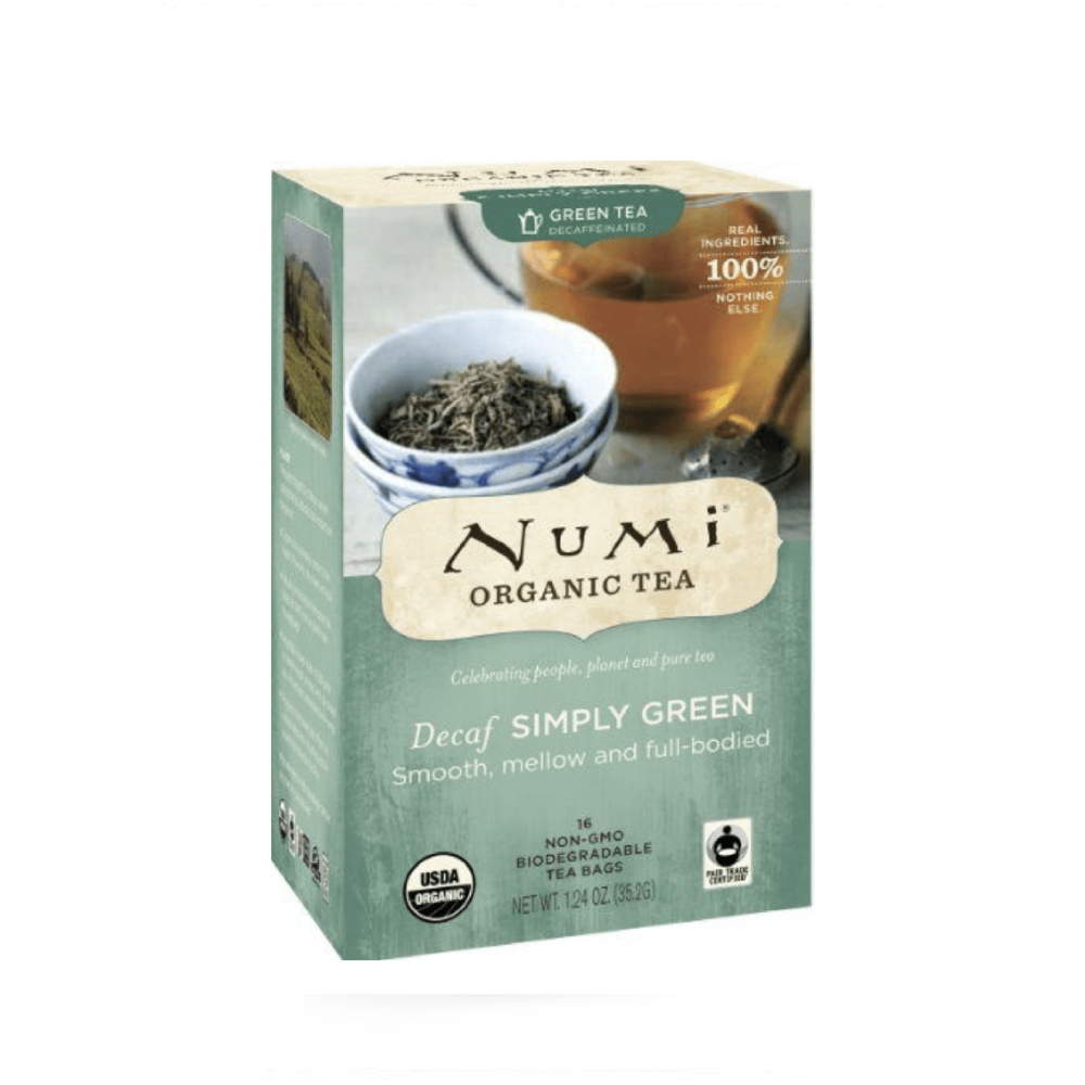 Numi Organic Simply Green Decaf Tea