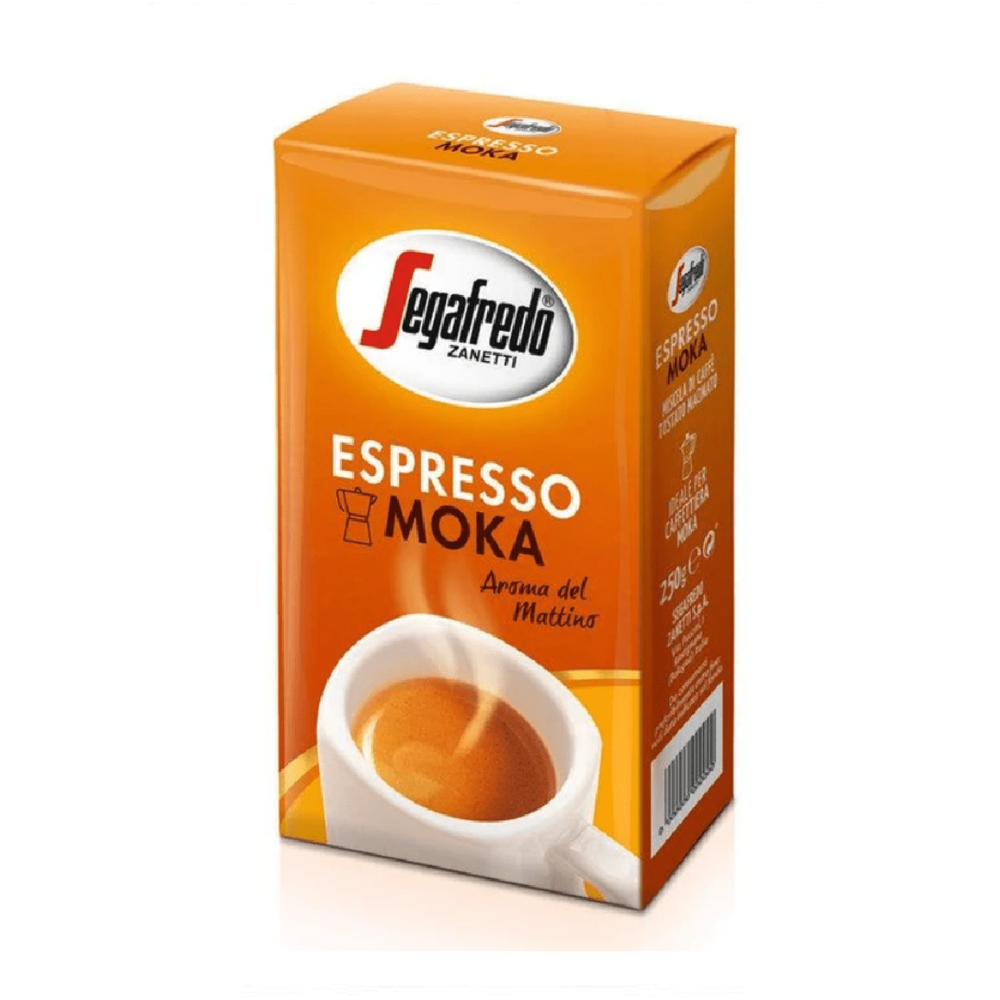 Segafredo Coffee Espresso Moka Ground Brick