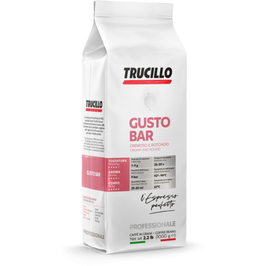 Trucillo Coffee 1 Kg / 2.2 lbs Gusto Bar Espresso Beans